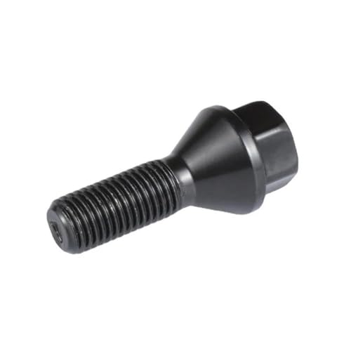 Tuercas de seguridad M14x1.25 antirrobo y tornillos pernos de cubo de rueda para coche serie F
