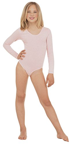 Elegance1234 - Body in cotone a maniche lunghe