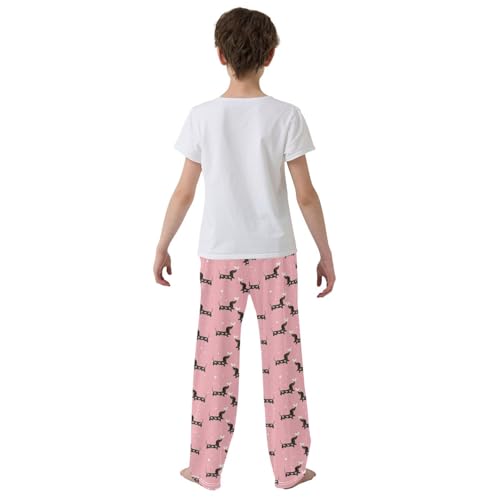 Pfrewn Pajama Pants Dachshund Lounge Pants Soft Pajama Bottoms with Pockets, M3