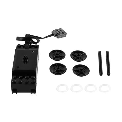 WANGCL Kit de motor de tren con funciones de potencia, kit de motor de control remoto para tren técnico, bloque de construcción ensamblado con funciones de potencia para coche Moc