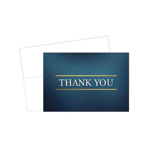Image of Great Papers! Medieval Foil Thank You Note Card & Envelopes, 4.875 inch x 3.375 inch, 50 count (2020035)