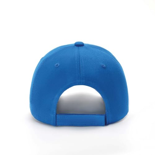 Image of ZH Plain Adjustable Baseball Cap - Lot of 12 Unisex Blank Design Caps