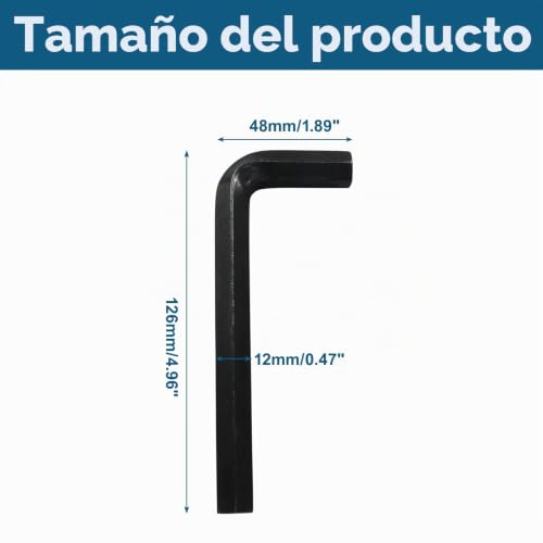 Llave allen 12mm 2 Imagen adicional