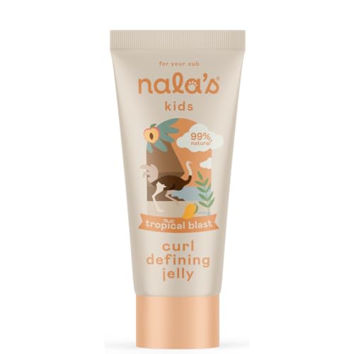 Nalas Kids Tropical Blast Curl Defining Jelly| Allergen-Free Tropical Fragrance | 99% Natural | Dermatologically-tested and Paediatrician-approved | Vegan | 150ml | Nalas Kids