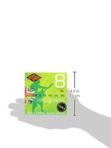 Rotosound R8 Electric Guitar Set, _, Roto Greens R8 (8-38) - Image 3