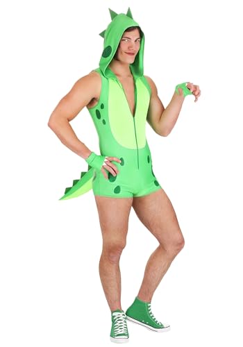 Costume de dinosaure sexy pour homme fini les déguisements trop chauds