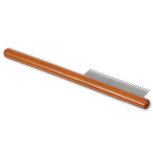 2 peines de madera para macramé con pines de acero inoxidable miniatura 5