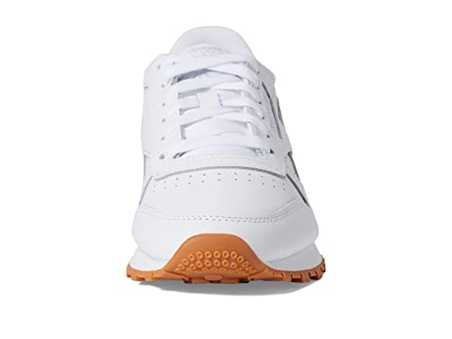 Image of Reebok Women's Classic Leather Sneaker, White /Cold Grey /Chalk, 11