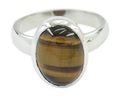 Bague oeil de tigre argent sterling pour sublimer vos tenues chic