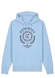 Redskins, Sudaderas, Jerseys, Chalecos, Hoodies, Forro, Casual, Atletico, con Capucha, Ropa Adultos, Unisex, Hombre, Mujer, Modelo RSS25SW1 Sky Blue XL