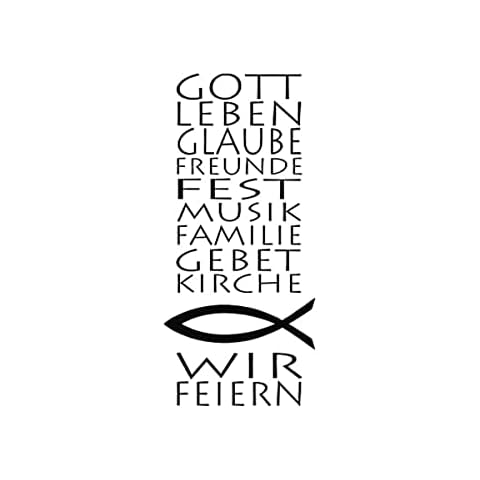 Rayher Hobby 28755000 Butterer Holzstempel Einladung, 4 x 12 cm, Stempel mit christlichem Text für Einladungskarten bei Hochzeit, Taufe, Kommunion, Konfirmation Cover