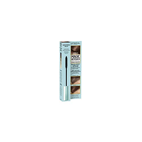 L'Oréal Paris Magic Retouch - Máscara correctora para el cabello, color castaño, 8 ml