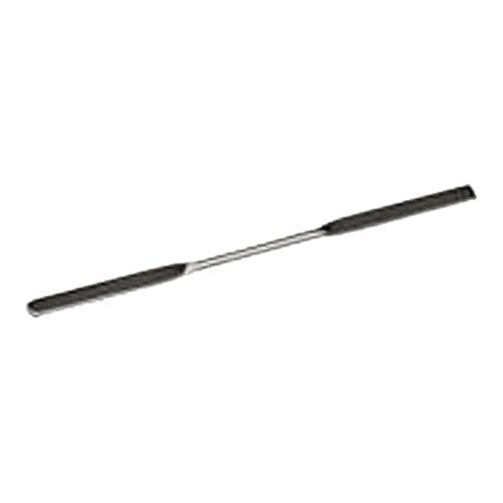 Bochem Espátula microdoble MN-0475 de acero inoxidable 18/10, 150 mm de largo x 6 mm de ancho x 40 mm de largo