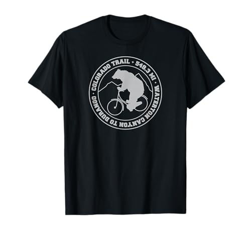 Colorado Trail MTB Bicycling Route T-Shirt