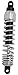 Progressive Suspension 444-4039C Chrome 13" Standard Big Mile Riders Rear Suspension Shock