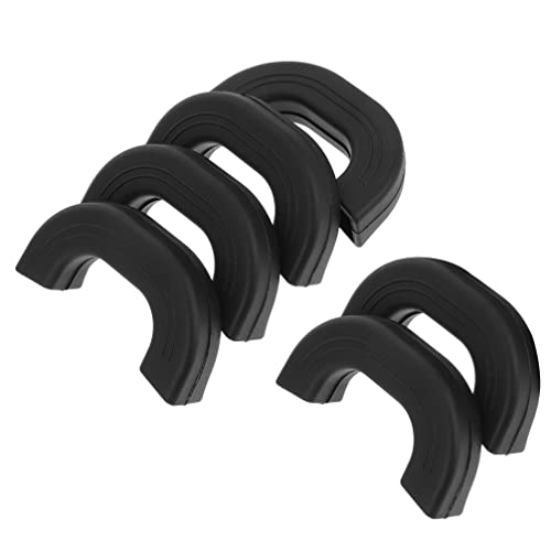 Cabilock 6pcs Silicone Pot Handle Covers - Non- Sleeves for Cooking Safe for Hands Fits Standard Cookware Handles