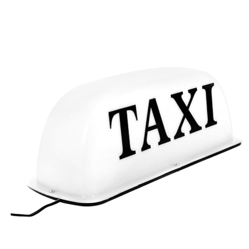 Lampe de toit magnétique pour taxi 12v voiture et véhicule automobile blanc
