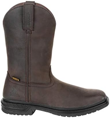Rocky Men's WORKSMART Western Boot, Chocolate, 10 | Image 5