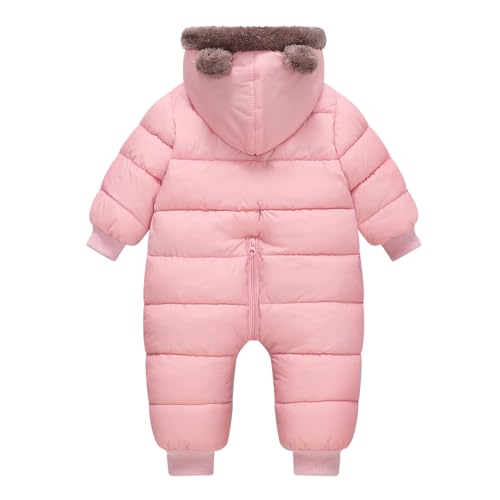 Toddler Snow Suit Baby Snowsuit Infant Winter Coat Puffer Clohtes 0-2T Hoodie2