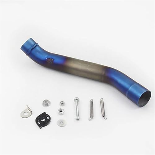 Tuyau d'échappement pour Kawasaki Z750 adaptateur silencieux bleu anti-fuite - 2