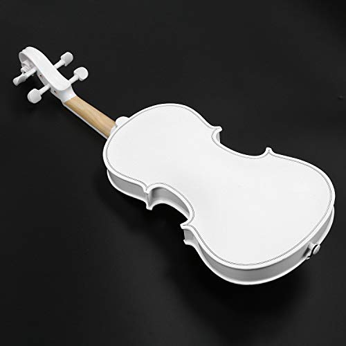 Violon 4/4 blanc taille complète pour étudiant et enfant débutant
