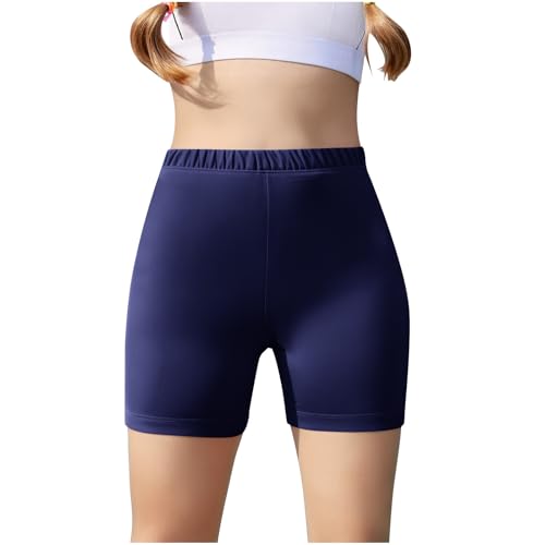 Girl's Boxer Bike Shorts High Waisted Yoga Short Running Gym Short Casual Comfy Shorts Soft Workout Leggings