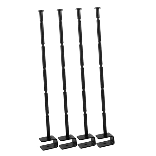 FUNOMOCYA Strong Iron Slatwall Hooks Bra Hangers Space-Saving Clothing Rack Modern Retail Display Hooks