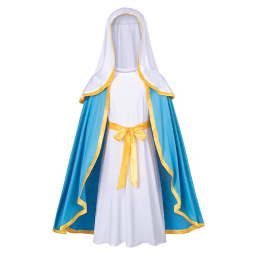 Costume de la Vierge pour femmes complet pour éviter les déguisements transparents S
