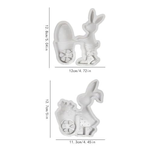 Moule ciment Pâques souple pour fabriquer des décorations d'intérieur facilement - 6