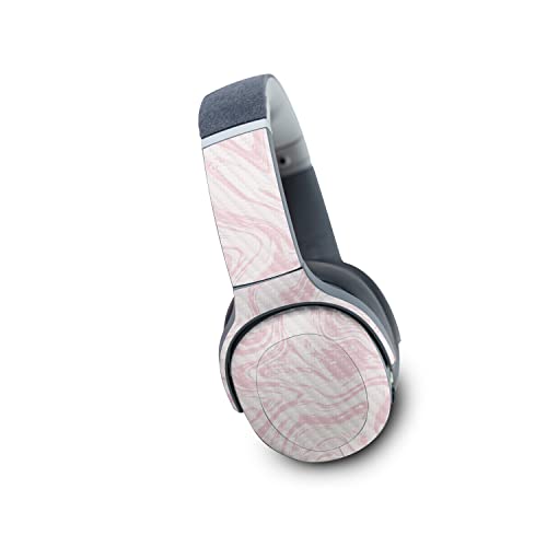 Image of MightySkins Carbon Fiber Skin Compatible with Skullcandy Crusher Evo Wireless - Silky Pink | Protective, Durable Textured Carbon Fiber Finish | Easy to Apply | Made in The USA