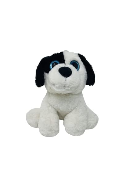 FUN ZOO Cute Soft Stuffed Toy for Kids and Birthday Gift, Rocking Dog (Black & White,20 CM) (B0CM9LYNWD) Amazon Price History, Amazon Price Tracker