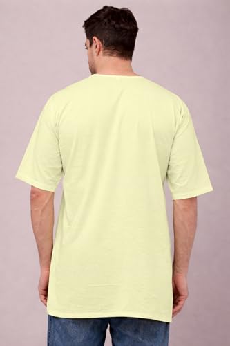 Image of Men's Ethnic Short Kurta | 100% Cotton | Half Sleeve | Comfortable Daily & Sleep Wear | Light Weight