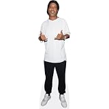 I nostri ritagli sono a grandezza naturale fino a un'altezza massima di 6'3' (190,5 cm) che il piu grande che possiamo produrre. Le celebrita piu alte sono ridotte a questa altezza. Il supporto Mini e alto circa 2' (60,5 cm) x 8,25' (21cm) larghezza massima. Entrambi sono stampati in incredibile alta definizione.