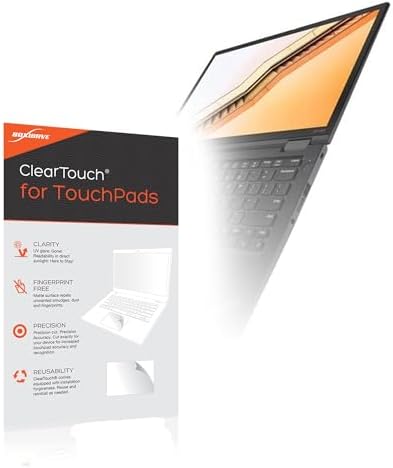 BoxWave Touchpad Protector Compatible with Lenovo ThinkPad X13 Yoga (20W8) - ClearTouch for Touchpad (2-Pack), Pad Protector Shield Cover Film Skin image 3
