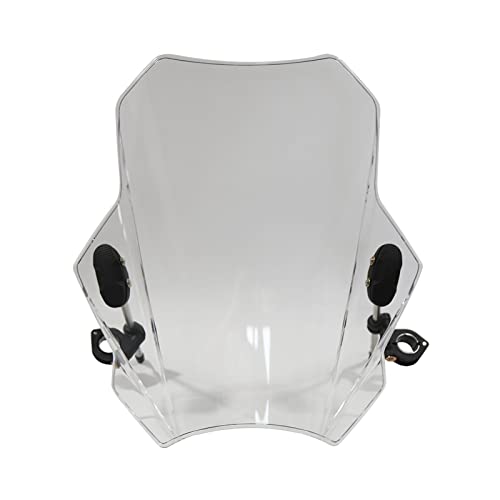 �o�C�N�p�X�N���[�� ���[�^�[�o�C�U�[ G310R�p R1150R�p R1200R�p F800S�p CB500X�p NC700X�p NC750X�p �I�[�g�o�C�p�t�����g�K���X ���j�o�[�T�� �o�C�N�p�f�t���N�^�[ �����\(Transparent)