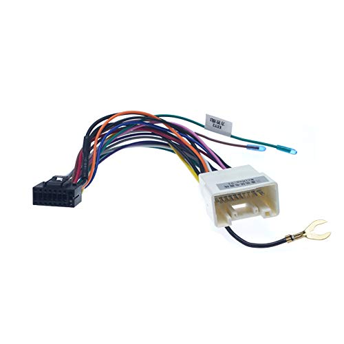 Buy FEELDO Car Sterei Radio 16PIN Adaptor Wiring Harness For Mitsubishi
