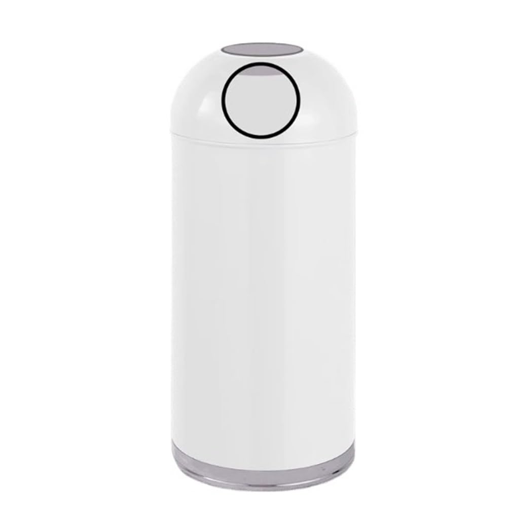 OWOHYG Ashtray Trash Can Large Capacity Trash Cans With Ashtrays, Creative Milk Tea Coffee Shops, Snack Shops, And Ashtray Columns In Commercial Smoking Areas.White