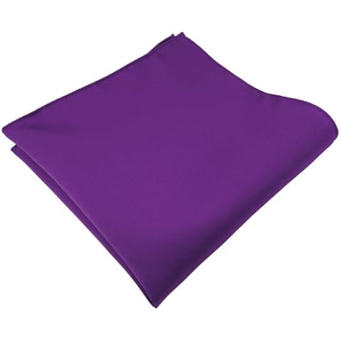 TigerTie - Satén pañuelo morado violeta monocromo Cover