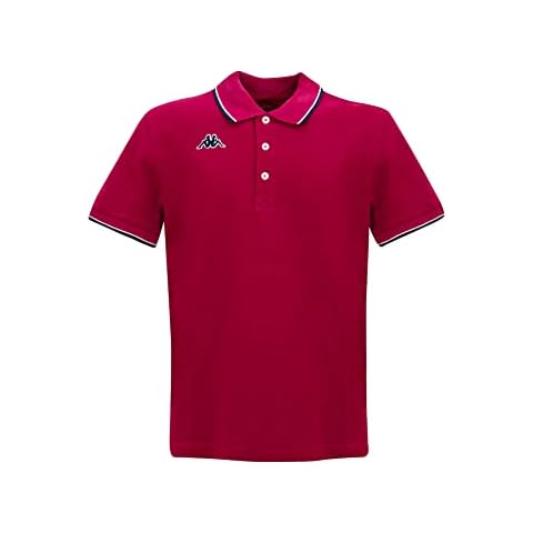 Kappa Man Logo MALTAX 5 MSS, Rojo oscuro - Azul Cover