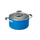 Guy Fieri Nonstick Aluminum 5.25-Quart Dutch Oven, Blue