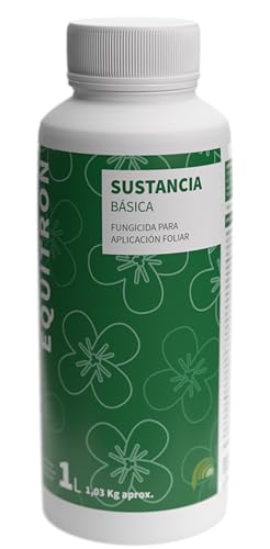 EQUITRON Biofungicida ecológico polivalente líquido para plantas de interior y exterior estimulador de los mecanismos de defensa naturales para plantas ornamentales, arbustos, árboles y huertos
