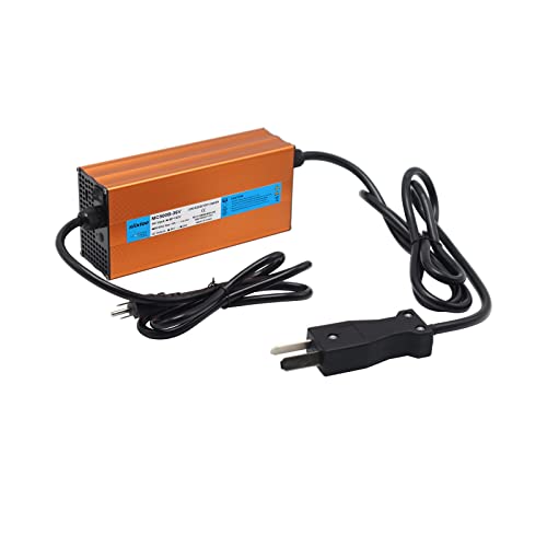 Xiixtoo 20 Amp 36 Volt Golf Cart Battery Charger Replacement For 36 Volt Club Car, Ezgo & Yamaha Golf Carts With Crowfoot Plug #TOP1