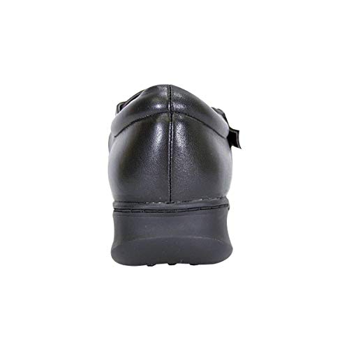 24 Hour Comfort Flora Women's Wide Width T-Strap Leather Shoes4