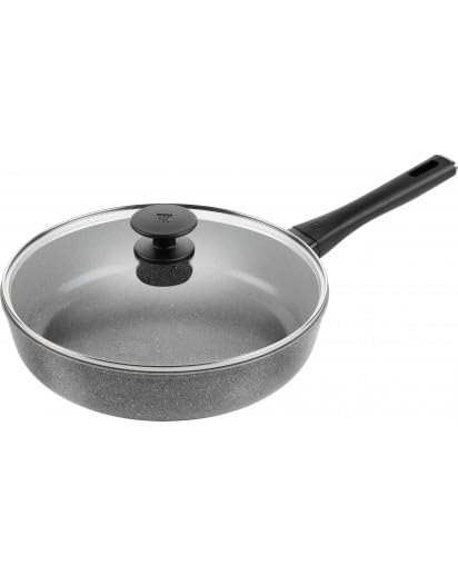 ZWILLING Terreno Plus Ceramic Schmorpfanne, 28 cm | rund | Aluminium | Titanverstärkte keramische Antihaftbeschichtung
