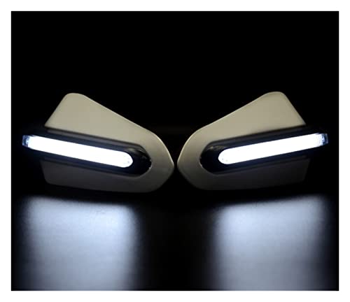 Proteção Do Guiador Dos Guardas Da Mão Da Motocicleta Com Luz Para Hon-&da Dio Zx Ruckus Super Cub 1