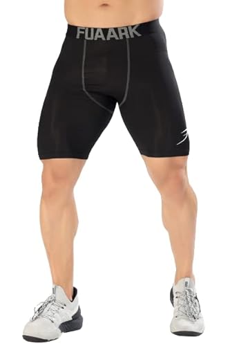 Men's Super Soft Stretchable Polyester Lycra Compression Shorts for Sports