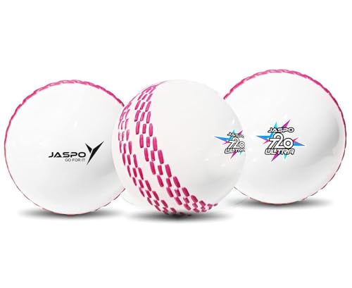 jaspo T-20 Ultra Cricket Ball (Pack of 3, White) - Image 6
