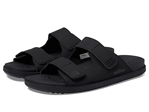 Native Shoes Frankie Sugarlite Sandal for Men, and Women - Satin PU and EVA Upper, Hook-Loop Closure, Round Toe and Slip-On Style