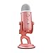 Blue Microphones Yeti USB Microphone Aurora Collection (Pink Dawn) Bundle with Monitor Headphones and Pop Filter (3 Items)