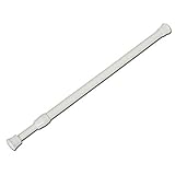 Oval Adjustable 28-to-47-inch Spring Tension Curtain Shower Rods